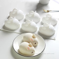 Bunny de moule au chocolat en silicone